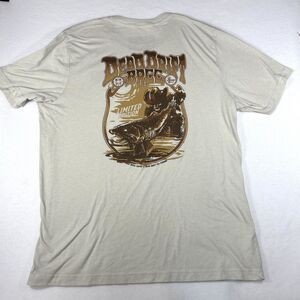 Black Rifle Coffee X Dead Drift Fly Fishing T Shirt Cool Tee Sun Fade